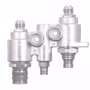 Hydraulic Flat Face Quick Coupler Block, 7246783