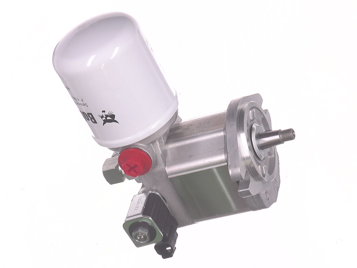 Cooling Fan Motor, 7265577 with Spin-On Filter