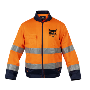 Bobcat Reflective Jacket Orange